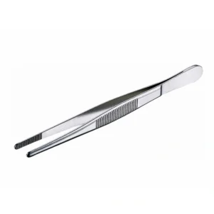 Pincet rustfri, rund 115 mm