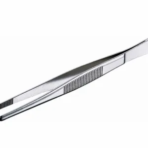 Pincet rustfri, rund 115 mm