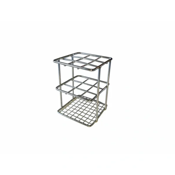 Trådstativ 3×3 (Ø21 x100 mm), rustfri stål