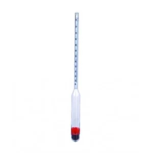 Hydrometer for saltwater acc. to Baumé, plastik