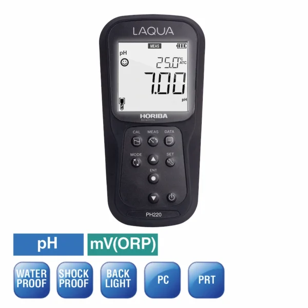 LAQUA PH-220 håndholdt pH/ORP-meter