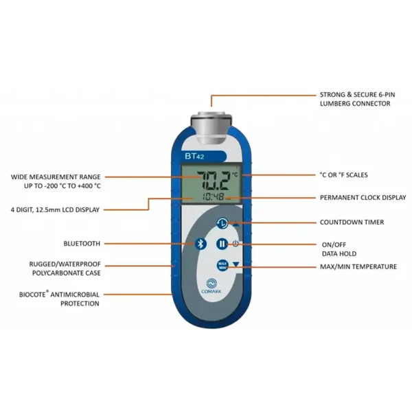 BT42C Bluetooth Food Thermometer