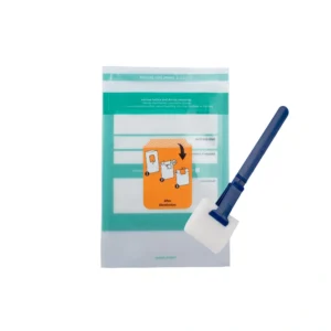 Sponge m/håndtag, polyurethan, 10ml Neutralizing, 100 stk