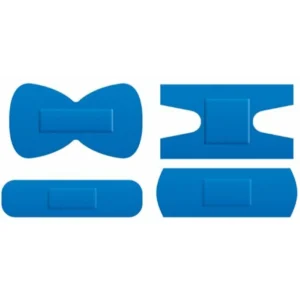 Detekterbare plaster, assorterede, 100 stk.