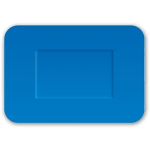 Detekterbar plaster, blå, 50x72 mm, 50 stk.