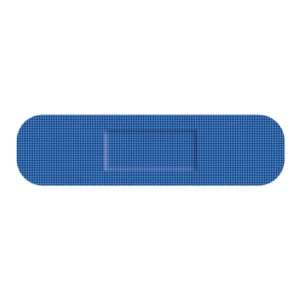 Detekterbar plaster, blå, 19x72 mm, 100 stk.