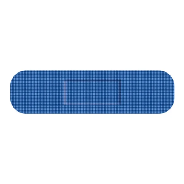 Detekterbar plaster, blå, 19x72 mm, 100 stk.