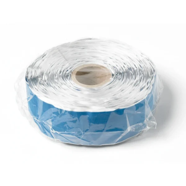 Detekterbar plaster, blå, 8cm x 25m, 1 stk.
