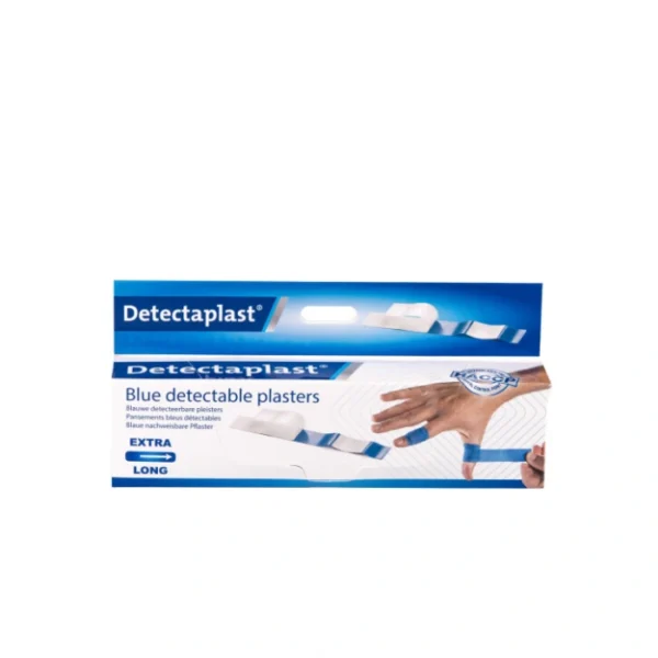 Detectaplast dispenser, blå, 180x30 mm, 50 stk.