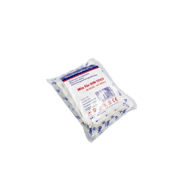 Detekterbar plaster, blå, Assorteret DIN 13169, 84 stk.