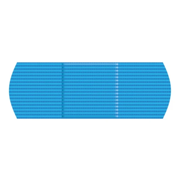 Detekterbar X-Ray plaster, blå, 25x72 mm, 100 stk.