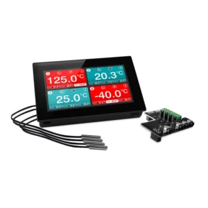 USB 4 kanals logger m. 4,2" skærm