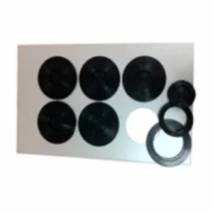 Låg med 8 huller til NB20 (95 mm)