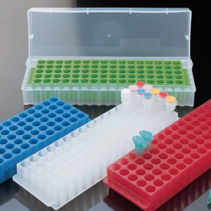 Rack til Mikrorør, Blå 1,5/2,0 ml