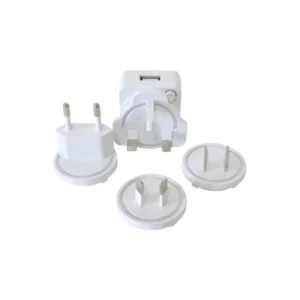 USB Strømforsyning med internationale stik